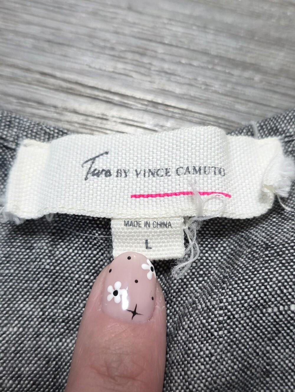 Vince Camuto 100% Linen Shift Sleeveless Maxi Dress Sz Lg - Picture 2 of 10
